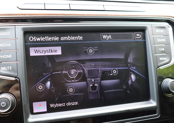 Volkswagen Passat cena 97500 przebieg: 150000, rok produkcji 2016 z Katowice małe 466